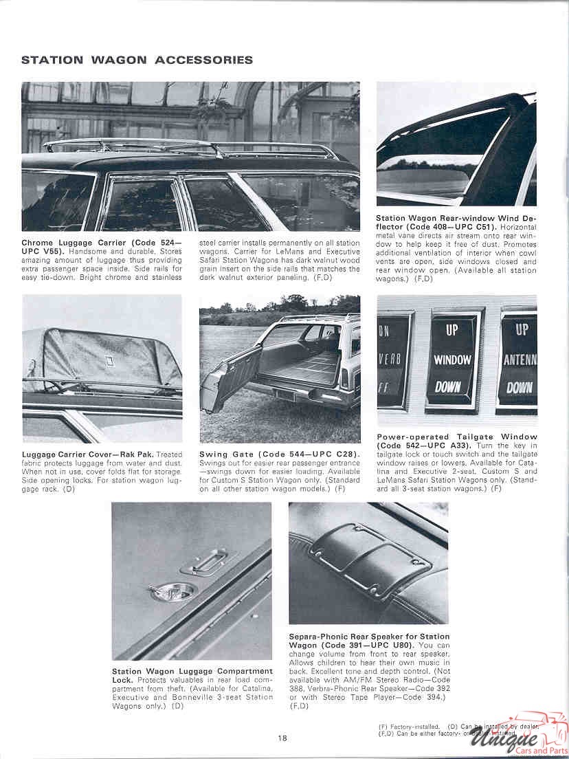 1969 Pontiac Accessories Brochure Page 24